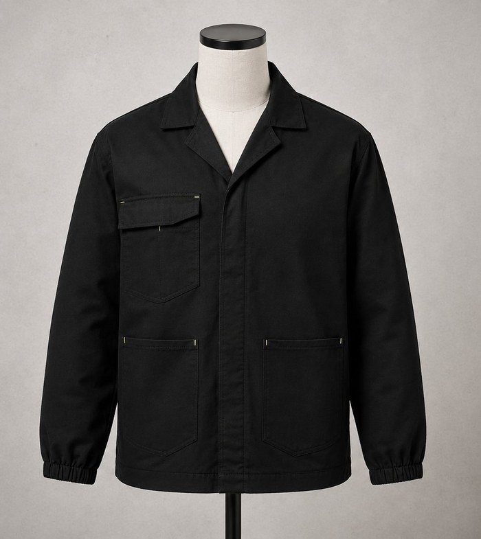 Utility Jacket Black